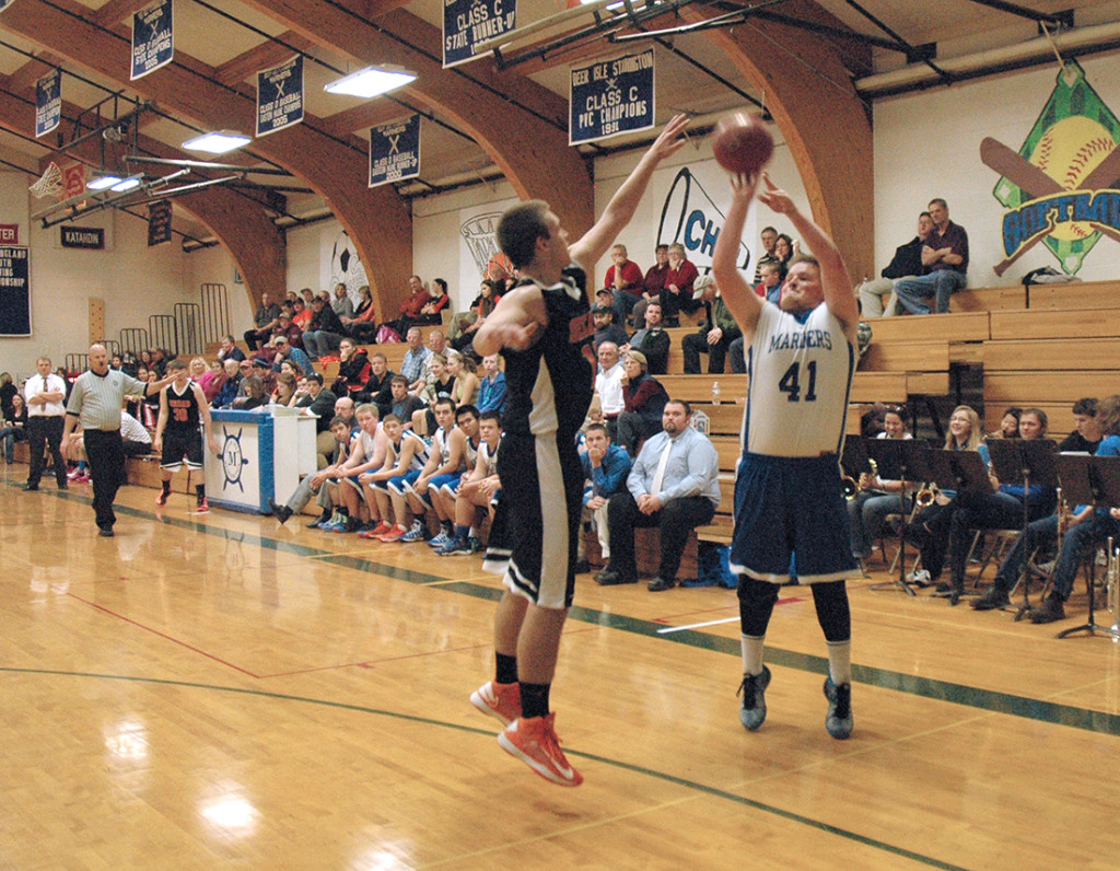 Mariner Jared Gove was one of four  area seniors named to the PVC All Star roster. Photo by Jack Scott