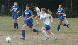 Mariner girls in action