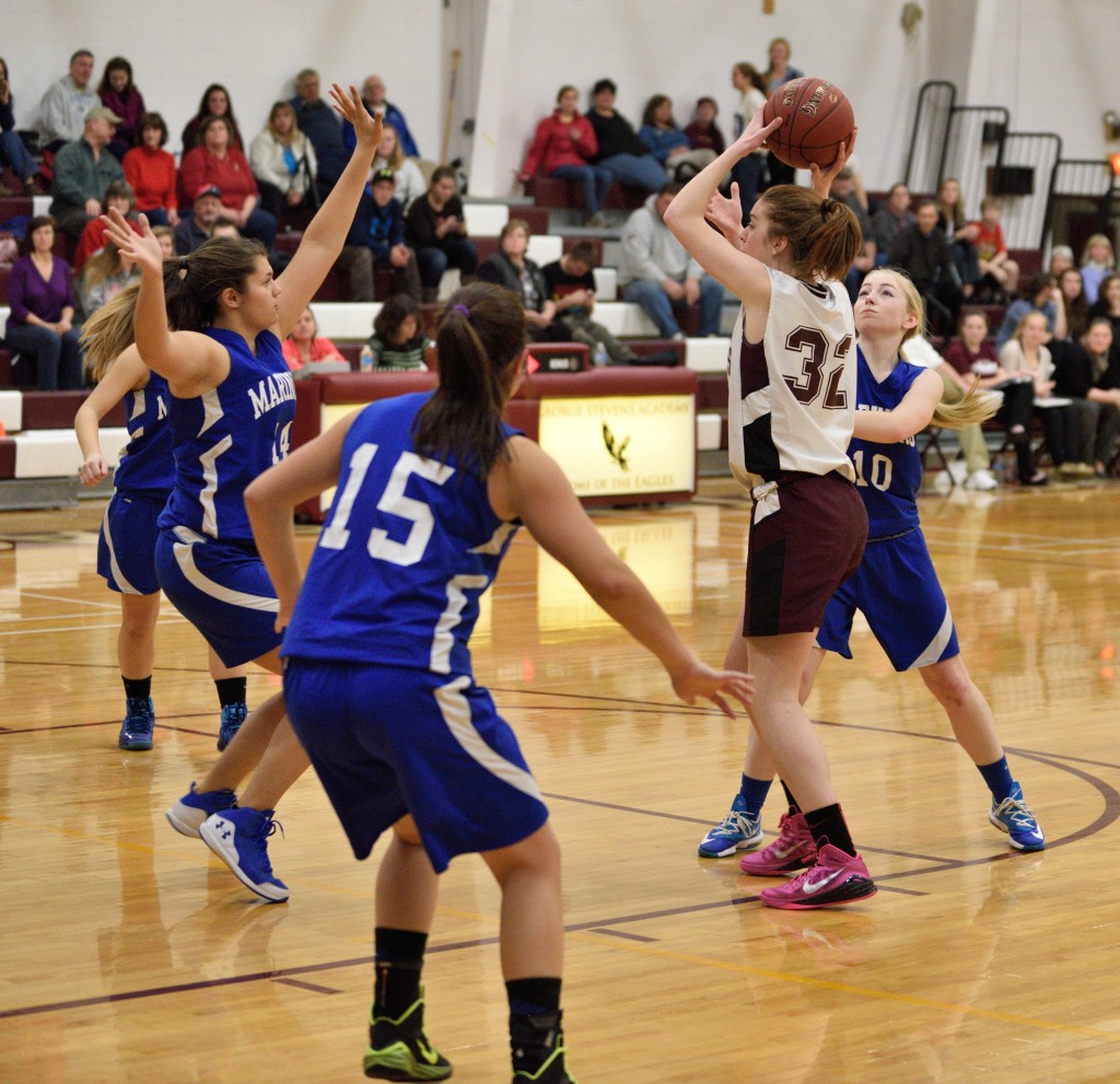 The Mariner and Eagles will meet December 4 in Blue Hill. Photo by Franklin Brown