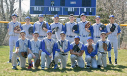 The Deer Isle-Stonington High School varsity baseball team