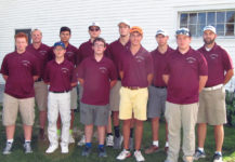 George Stevens Academy varsity golf team