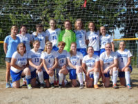 The 2016 Deer Isle-Stonington varsity girls soccer team