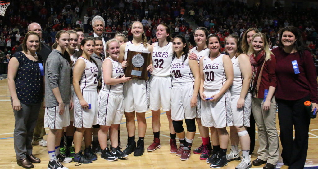 The GSA Eagles, North Class C runner ups. Photo by Anne Berlenat