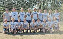 The Deer Isle-Stonington Girls Varsity Soccer Team