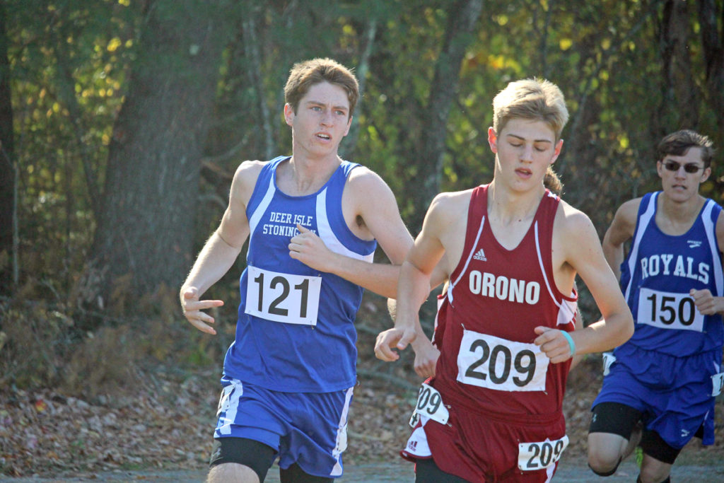 Deer Isle-Stonington senior Brendan Penfold