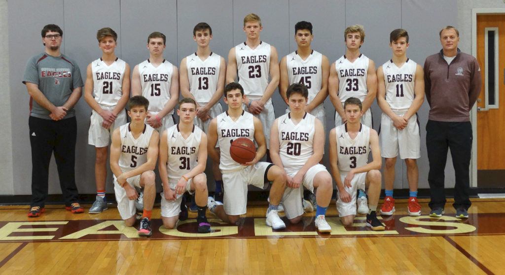 ￼￼The George Stevens Academy Boys Varsity Basketball Team