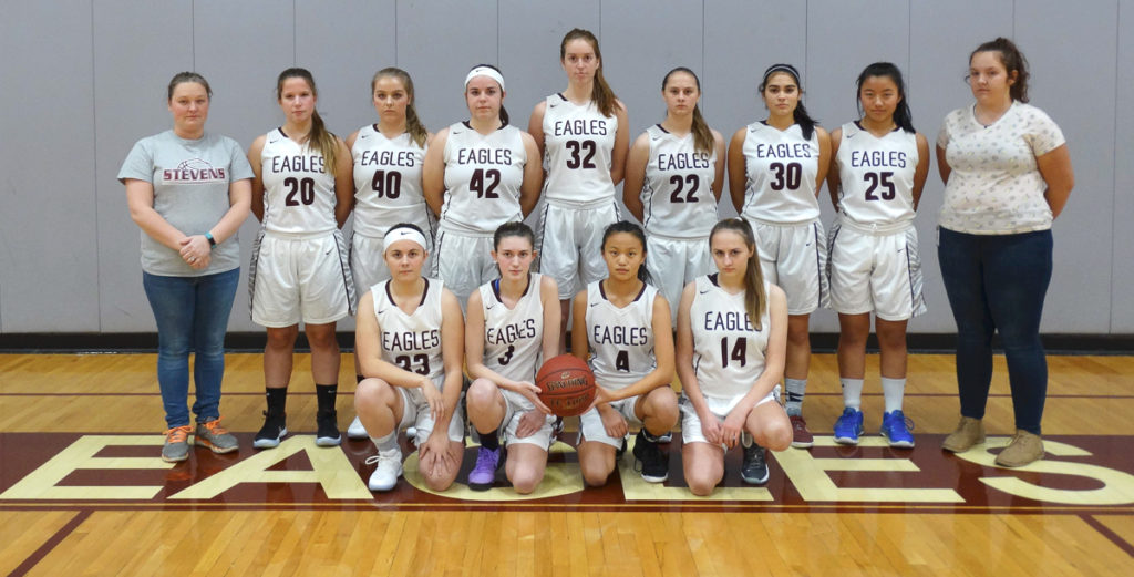 The George Stevens Academy Girls Varsity Basketball Team