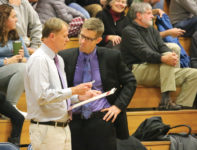 Coaches Dwayne Carter and Matt Mattson