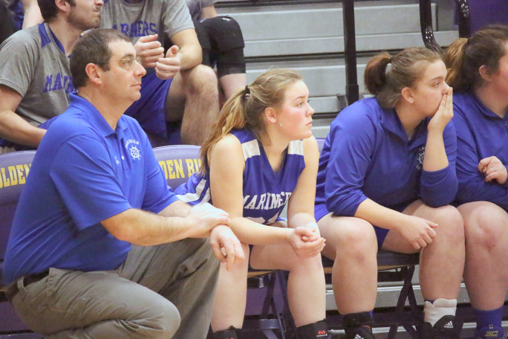 Mariner coach Randy Shepard