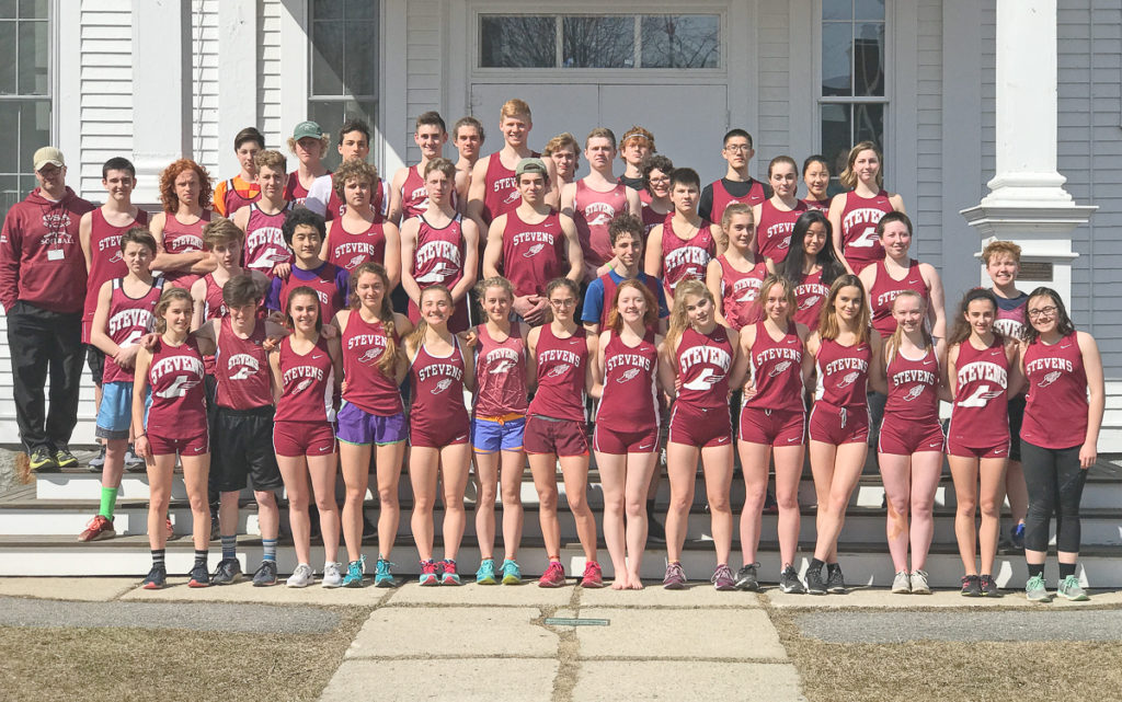 George Stevens Academy track team