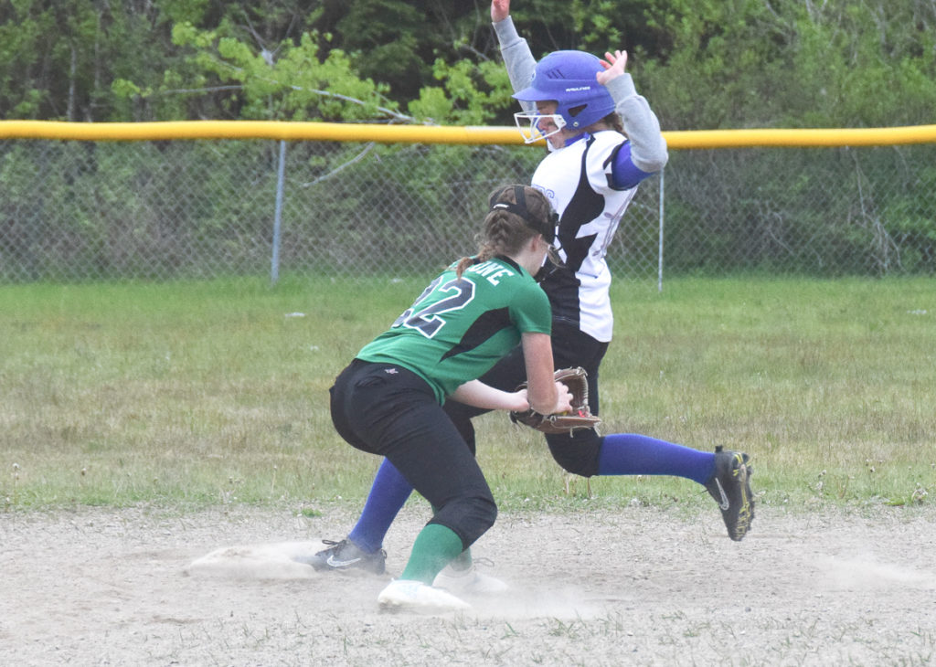 Close play at second