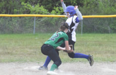 Close play at second
