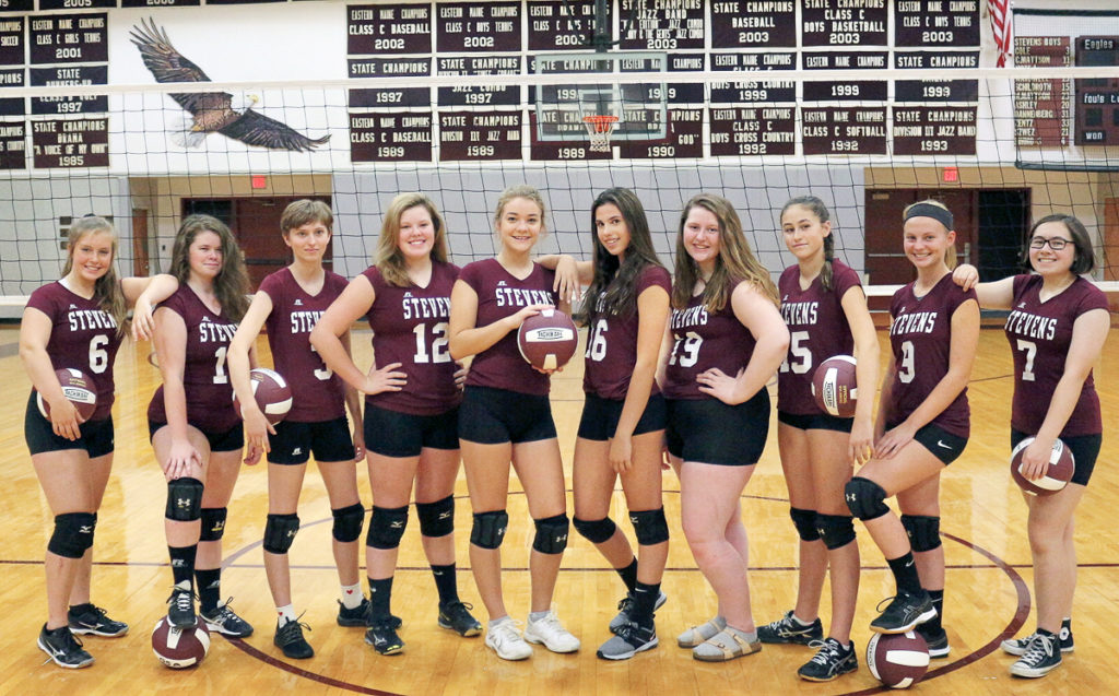 2018 GSA volleyball team