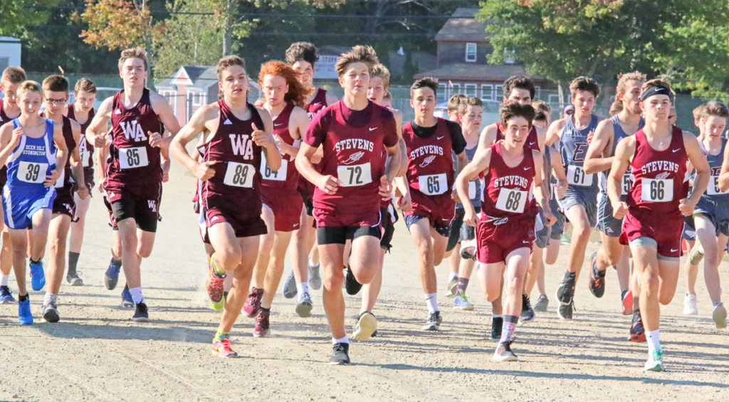 Runners from seven schools