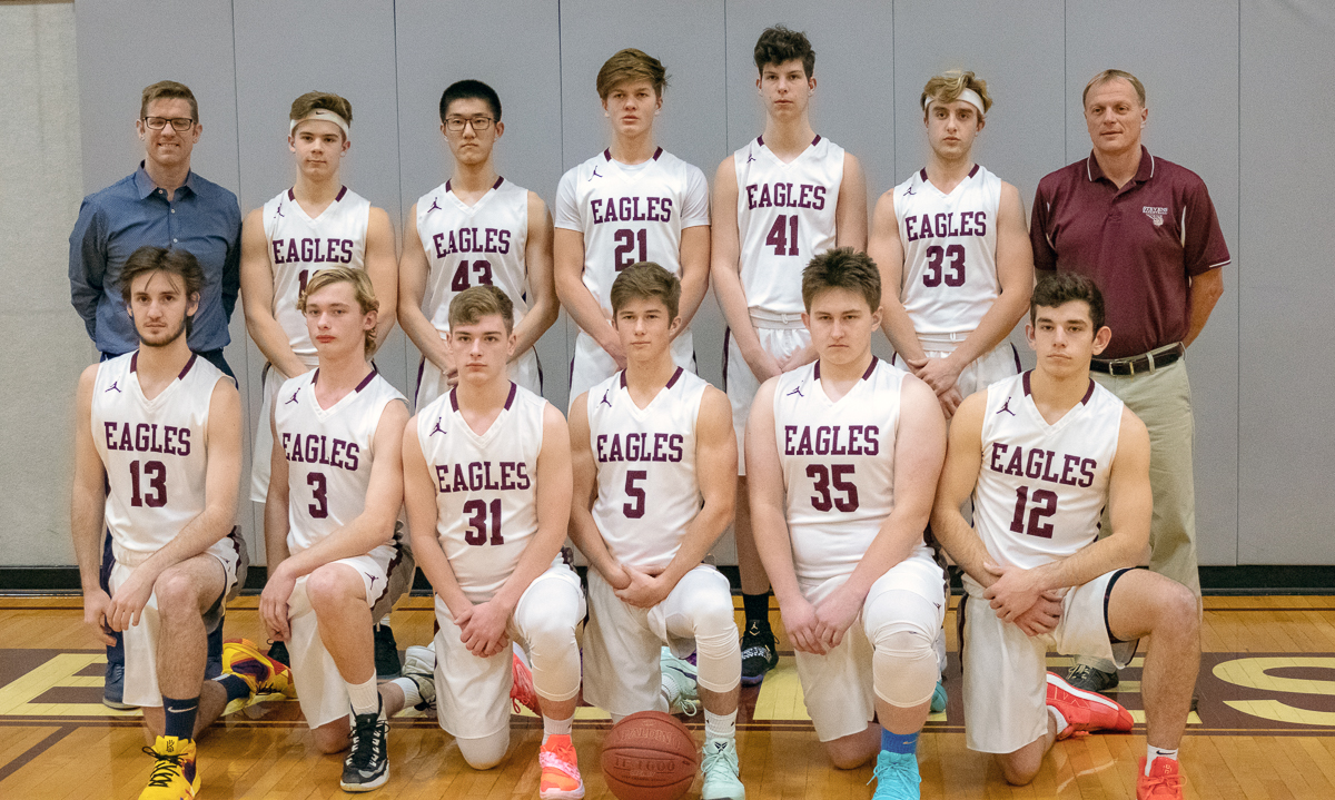 2018-19 GSA boys basketball team