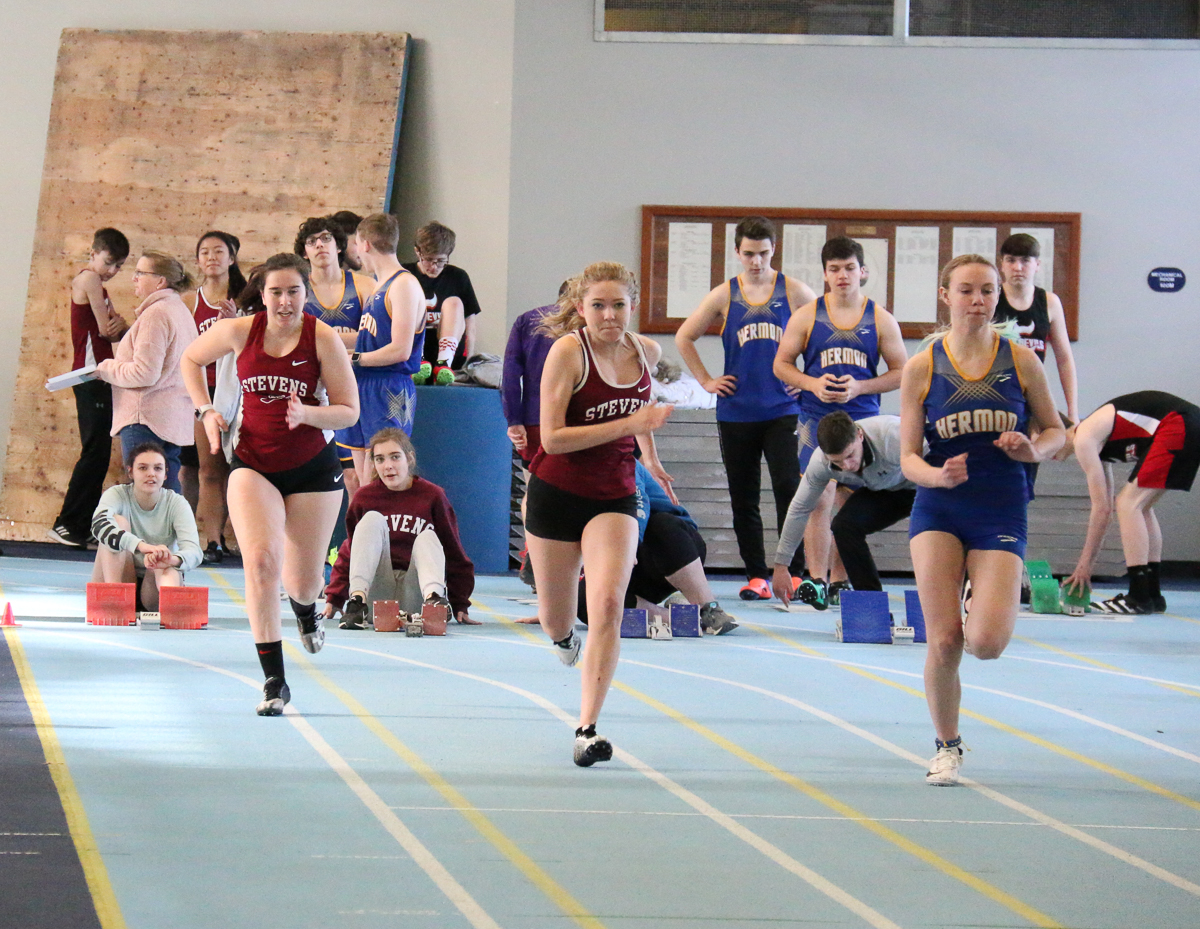 Girls 55-meter dash