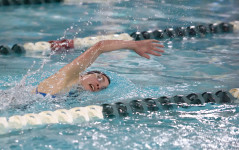 Sophomore Maya Pelletier competes