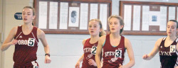 Eagles fly at indoor track PVCs