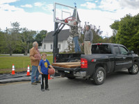 Deer Isle basketball hoop