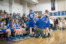 Coach Randy Shepard rallies his team