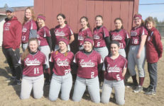The 2018 George Stevens Academy softball team