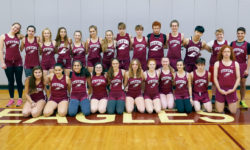 2018-19 GSA indoor track team