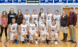 2018-19 GSA girls basketball team