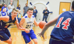 Driving down the lane