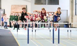 Boys 55-meter hurdles